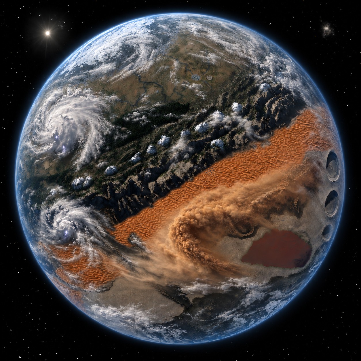Dirrin from orbit